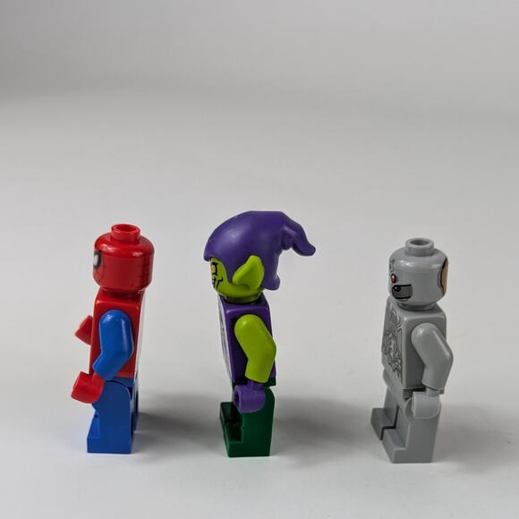 Lego Marvel Minifigures Spider-Man sh0536 Green Goblin sh0545 Ghost Starr sh0518 - Picture 2 of 4